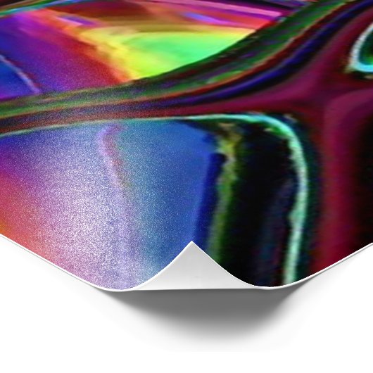 Brain Melt Photo Print Foto Afdruk (Hoek)