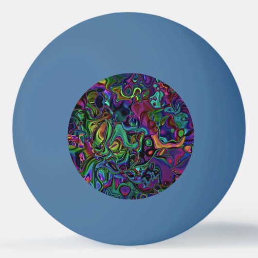 Brain Melt Ping Pong Ball (Achterkant)