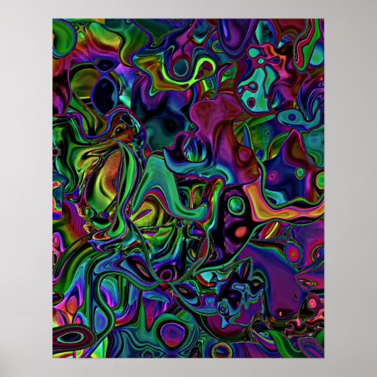 Brain Melt Poster (Voorkant)