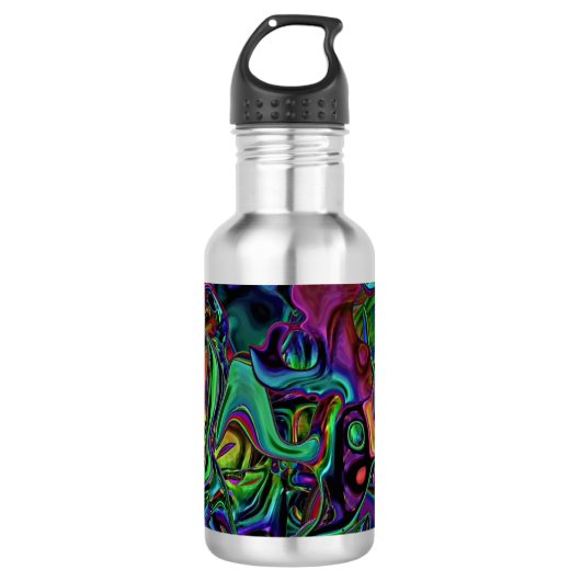 Brain Melt Roestvrij Staal Waterfles (Voorkant)