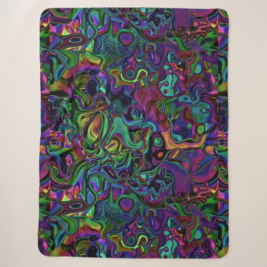 Brain Melt Sherpa Deken (Voorkant)