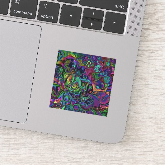 Brain Melt Sticker (Detail)