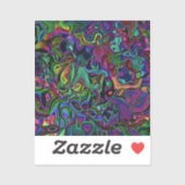 Brain Melt Sticker (Vel)