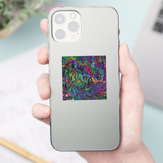 Brain Melt Sticker (Telefoon)