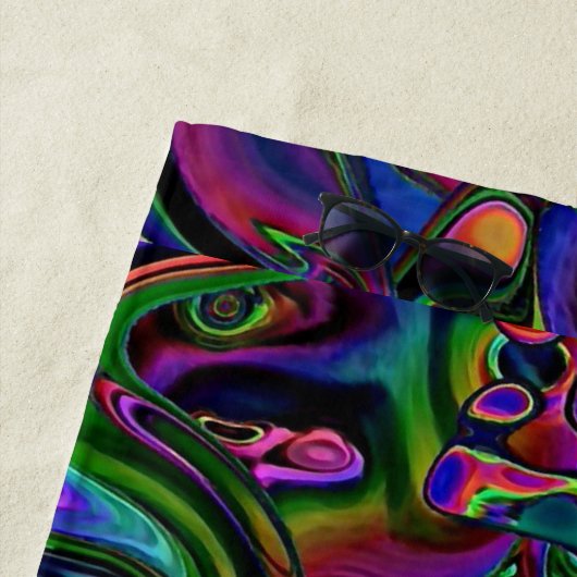 Brain Melt Strandlaken (In situ)