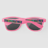 Brain Melt Sunglazen Zonnebrillen (Achterkant)