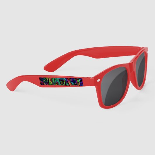 Brain Melt Sunglazen Zonnebrillen (Rechts)