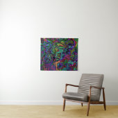 Brain Melt Tapestry Wandkleed (In Situ (horizontaal))