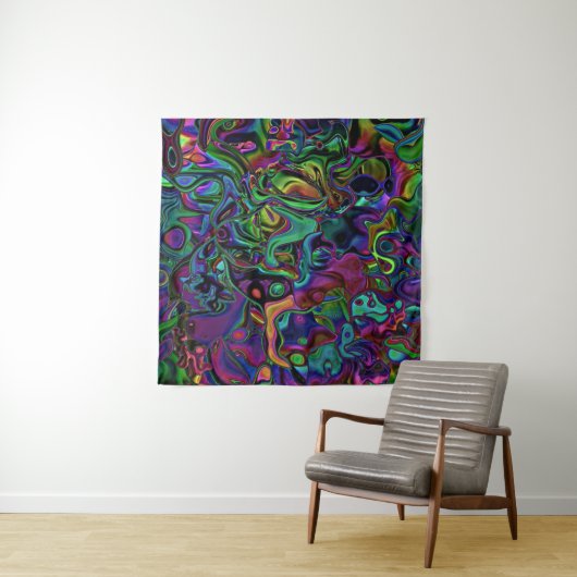 Brain Melt Tapestry Wandkleed (In Situ (horizontaal))