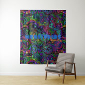 Brain Melt Tapestry Wandkleed (In situ)