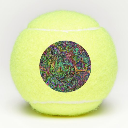 Brain Melt Tennis Balls Tennisballen (Voorkant)