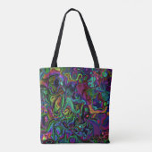 Brain Melt Tote Bag (Achterkant)