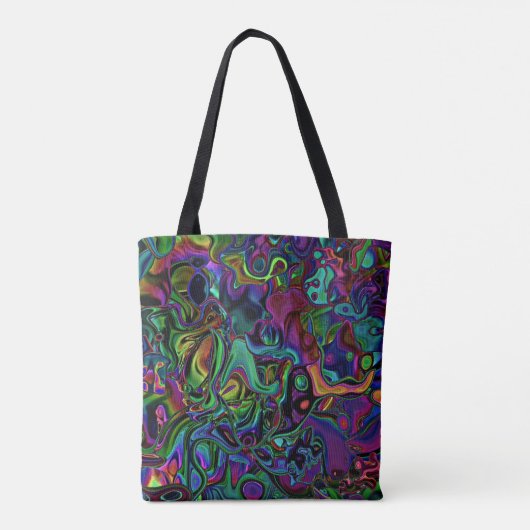 Brain Melt Tote Bag (Achterkant)