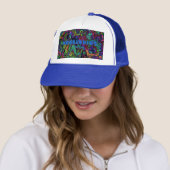 Brain Melt Trucker Hat Pet (In situ)
