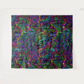 Brain Melt Wandkleed (Voorkant (horizontaal))