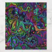 Brain Melt Wijn Etiket (Enkel label)