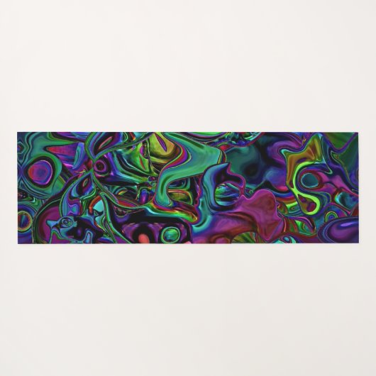 Brain Melt Yogamat (Achterkant (horizontaal))