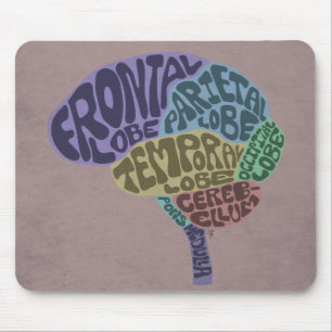 Brain Mousepad Muismat