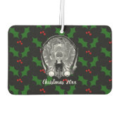 Brain MRI Kerstmis Luchtverfrisser (Achterkant)
