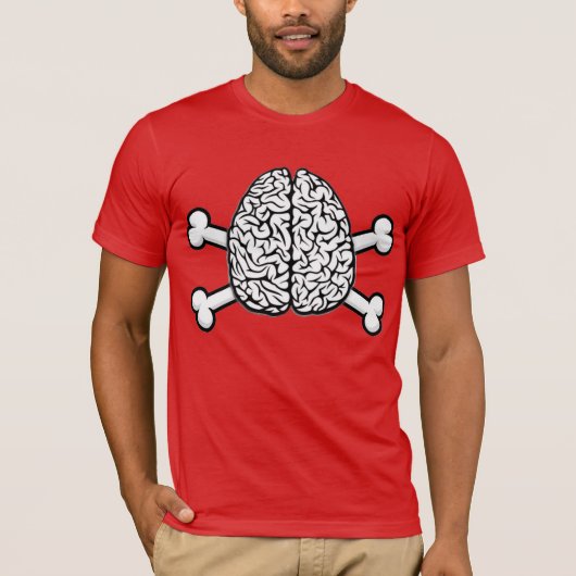 Brain n Crossbones T-shirt (Voorkant)