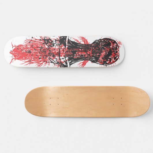 Brain Neck Spine Persoonlijk Skateboard (Horizontaal)