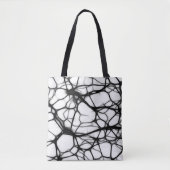 Brain Neuron Foto Tote Bag (Voorkant)