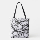 Brain Neuron Foto Tote Bag (Achterkant)