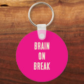 Brain on Break Sleutelhanger (Achterkant)