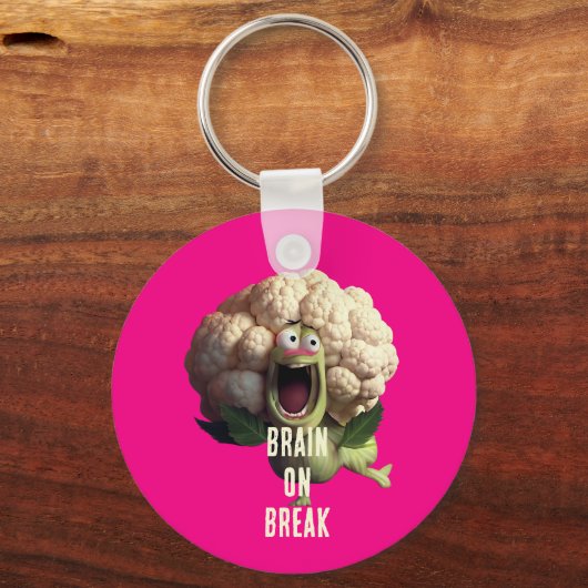 Brain on Break Sleutelhanger (Voorkant)