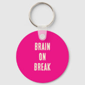 Brain on Break Sleutelhanger (Achterkant)