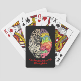 Brain on Deck Playing Cards Pokerkaarten