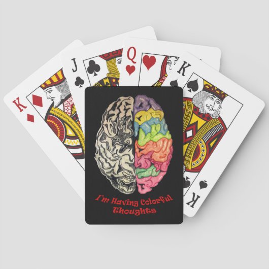 Brain on Deck Playing Cards Pokerkaarten (Achterkant)