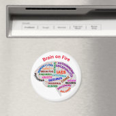 Brain on Fire Autoimmune Encephalitis Magnet (Insitu (Vaatwasser))