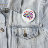 Brain on Fire Autoimmune Encephalitis Pin Ronde Button 5,7 Cm (In situ)
