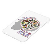 Brain on Kickens Magneet (Linkerzijde)