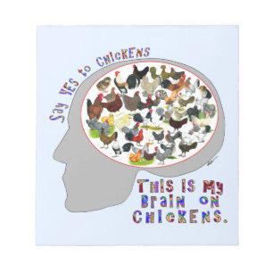 Brain on Kickens Notitieblok