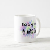 Brain on Morse Code Koffiemok (Voorkant rechts)