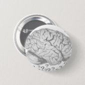 Brain Overload_ Ronde Button 5,7 Cm (Voorkant /achterkant)