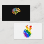 Brain Parts Chirurgische Arts Neurologie chirurgis Informatiekaartje (Voorkant / Achterkant)