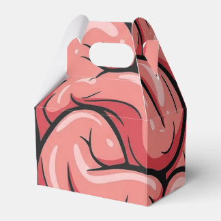 Brain Pattern Favor Box Bedankdoosjes