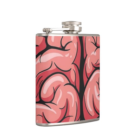 Brain Pattern Flask Heupfles (Rechts)