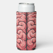 Brain Pattern Foam Can/Bottle Cooler (Seltzer Achterkant)