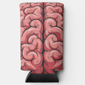 Brain Pattern Foam Can/Bottle Cooler (Voorkant)