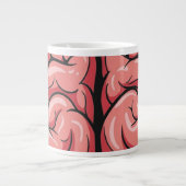 Brain Pattern Jumbo Specialty Mug Grote Koffiekop (Voorkant)