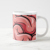 Brain Pattern Jumbo Specialty Mug Grote Koffiekop (Rechts)