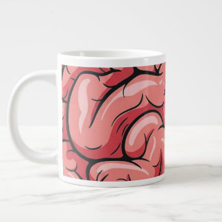 Brain Pattern Jumbo Specialty Mug Grote Koffiekop