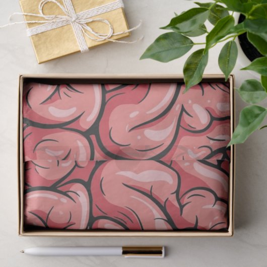Brain Pattern Tissue Paper Tissuepapier (Geschenk)