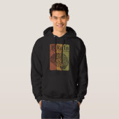Brain Periodic Table Elements Neurologist Retro Ne Hoodie (Voorkant volledig)