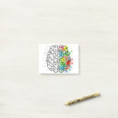 Brain Post-it® Notes (Op bureau)