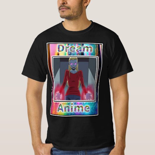 Brain Power Dream Anime T-shirt (Voorkant)